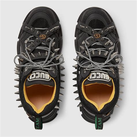 spike gucci|Gucci flashtrek shoes.